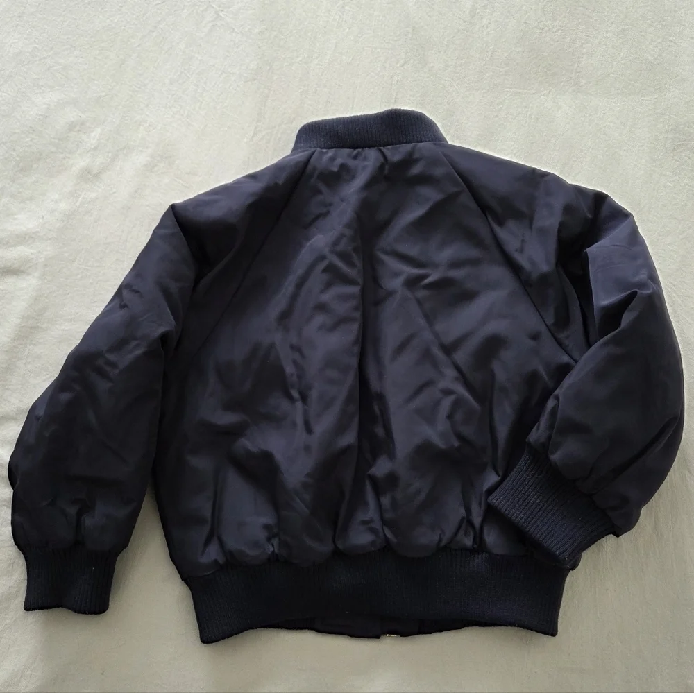 H&M Kids Dark Blue Bomber Jacket Size 2T